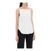 Loulou Studio Sleeveless Tops White, Dam