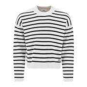 Ami Paris Round-neck Knitwear Multicolor, Dam