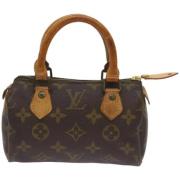 Louis Vuitton Vintage Pre-owned Canvas louis-vuitton-vskor Brown, Dam