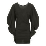 Setchu Short Dresses Black, Dam