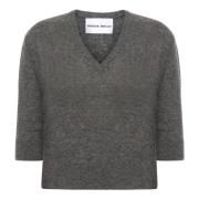 Emerson Renaldi V-neck Knitwear Gray, Dam