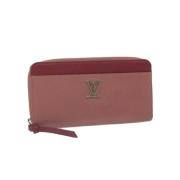 Louis Vuitton Vintage Pre-owned Laeder plnbcker Pink, Dam