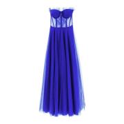 19:13 Dresscode Maxi Dresses Blue, Dam