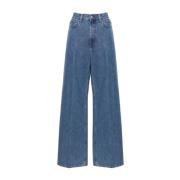 TotêMe Wide Jeans Blue, Dam