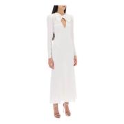 Alessandra Rich Maxi Dresses White, Dam