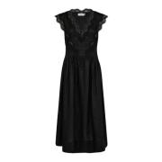 Copenhagen Muse Midi Dresses Black, Dam