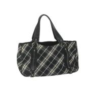 Burberry Vintage Pre-owned Canvas handvskor Black, Dam