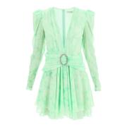 Alessandra Rich Maxi Dresses Green, Dam