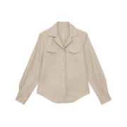 Ines De La Fressange Paris Blouses & Shirts Beige, Dam