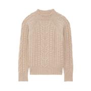 Ines De La Fressange Paris Louison beige jumper - Louison beige tröja ...