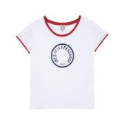 Ines De La Fressange Paris Priscilla vit bomull T-shirt White, Dam