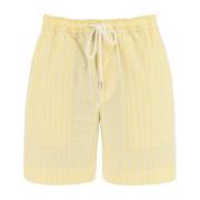 Maison Kitsuné Casual Shorts Yellow, Herr