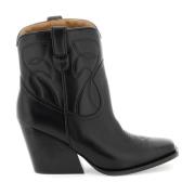 Stella McCartney Cowboy Boots Black, Dam