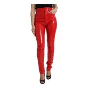 Dolce & Gabbana Skinny Jeans Red, Dam