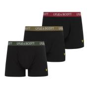 Lyle & Scott Svarta Boxershorts Black, Herr