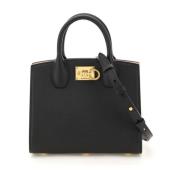 Salvatore Ferragamo Handbags Black, Dam