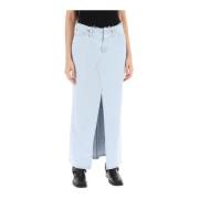 Closed Denim Skirts Blue, Dam