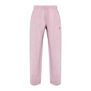 T by Alexander Wang Tryckta sweatpants Pink, Dam