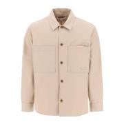 Maison Kitsuné Light Jackets Beige, Herr