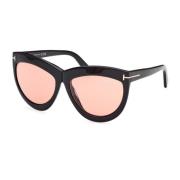 Tom Ford Sunglasses Black, Dam