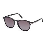 Tom Ford Sunglasses Lewis Ft1097 01B Black, Herr