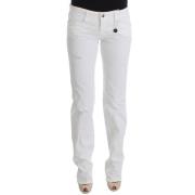 Costume National Boot-cut Jeans White, Dam