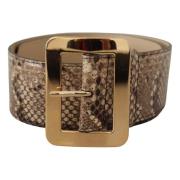 Dolce & Gabbana Belts Brown, Dam