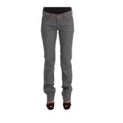 Costume National Slim-fit Jeans Gray, Dam