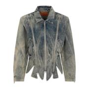 Y/Project Denim Jackets Blue, Dam