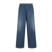 Maison Margiela Amerikansk Klassisk 5 Fickor Jeans Blue, Herr