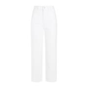 Moncler Vita Byxor White, Dam