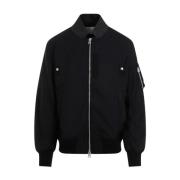 Sacai Bomber Jackets Blue, Herr