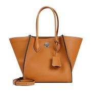 Ermanno Scervino Maggie Tote Bag i Biscuit Brown, Dam