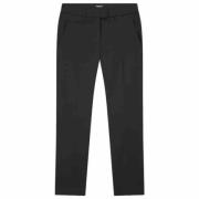 Dondup Slim-Fit Cropped Chino Byxor Black, Herr