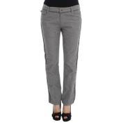 Ermanno Scervino Straight Trousers Gray, Dam