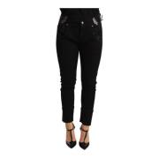 Ermanno Scervino Skinny Jeans Black, Dam