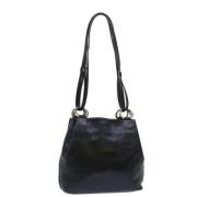 Bally Pre-owned Pre-owned Läder axelremsvskor Black, Dam