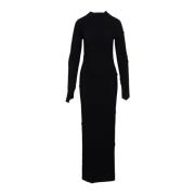 Balenciaga Maxi Dresses Black, Dam