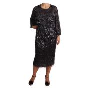 Dolce & Gabbana Midi Dresses Black, Dam