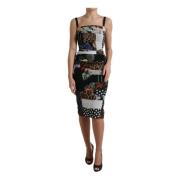 Dolce & Gabbana Midi Dresses Multicolor, Dam