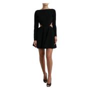 Dolce & Gabbana Short Dresses Black, Dam