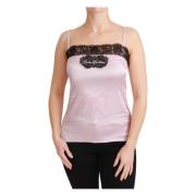 Dolce & Gabbana Sleeveless Tops Pink, Dam