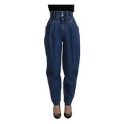 Dolce & Gabbana Loose-fit Jeans Blue, Dam