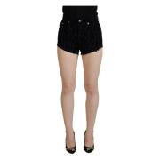 Dolce & Gabbana Short Shorts Black, Dam