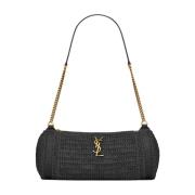 Saint Laurent Shoulder Bags Black, Dam