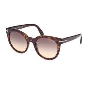 Tom Ford Moira Solglasögon Blå 52B Multicolor, Dam