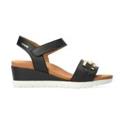 Mephisto Flat Sandals Multicolor, Dam