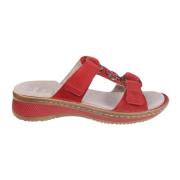 ara Flat Sandals Red, Dam