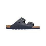 Rohde Flat Sandals Blue, Herr