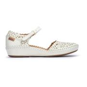 Pikolinos Flat Sandals White, Dam